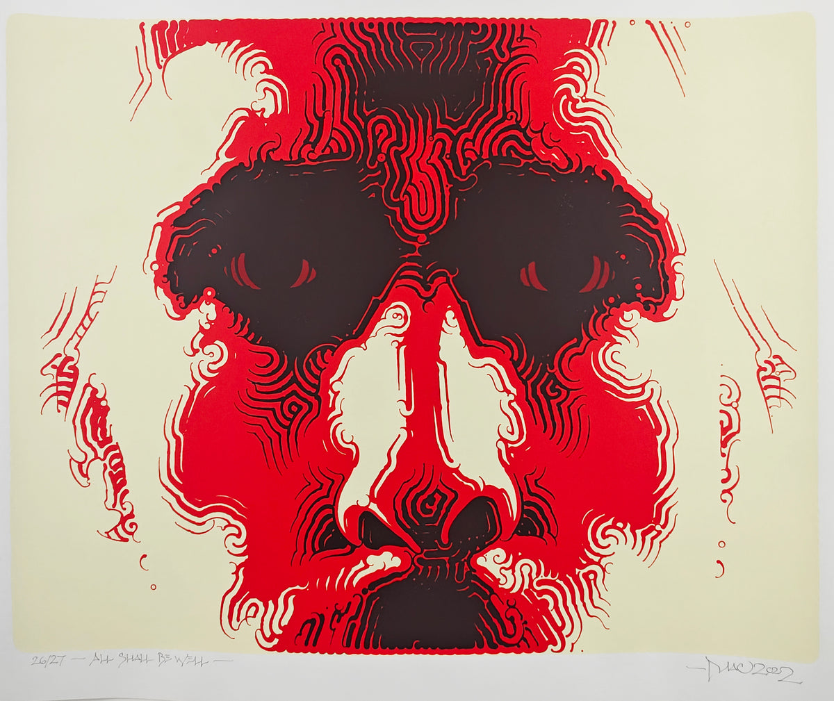 All Shall Be Well, El Mac, Red Over Cream