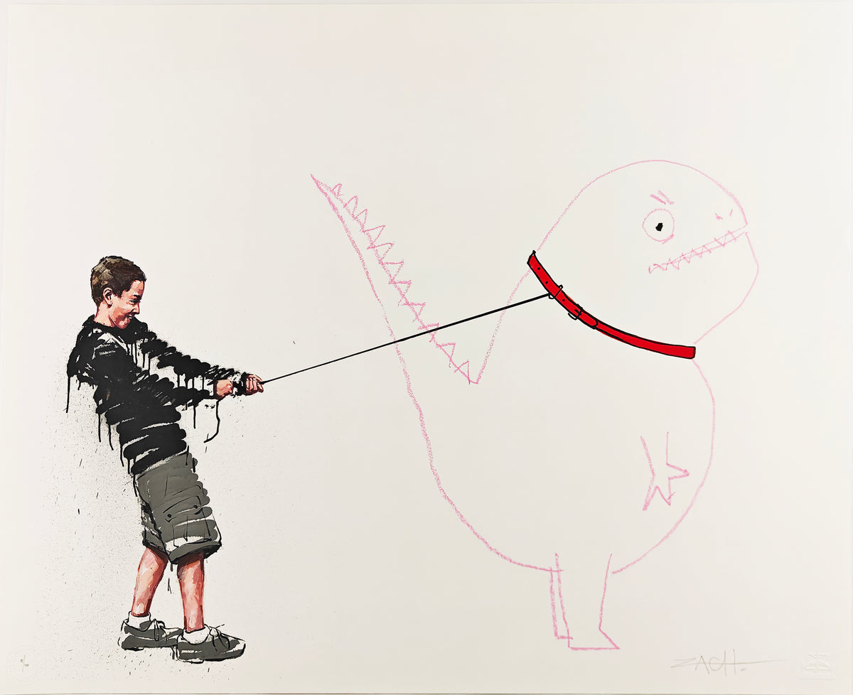 Jurassic Bark, Ernest Zacharevic, Red