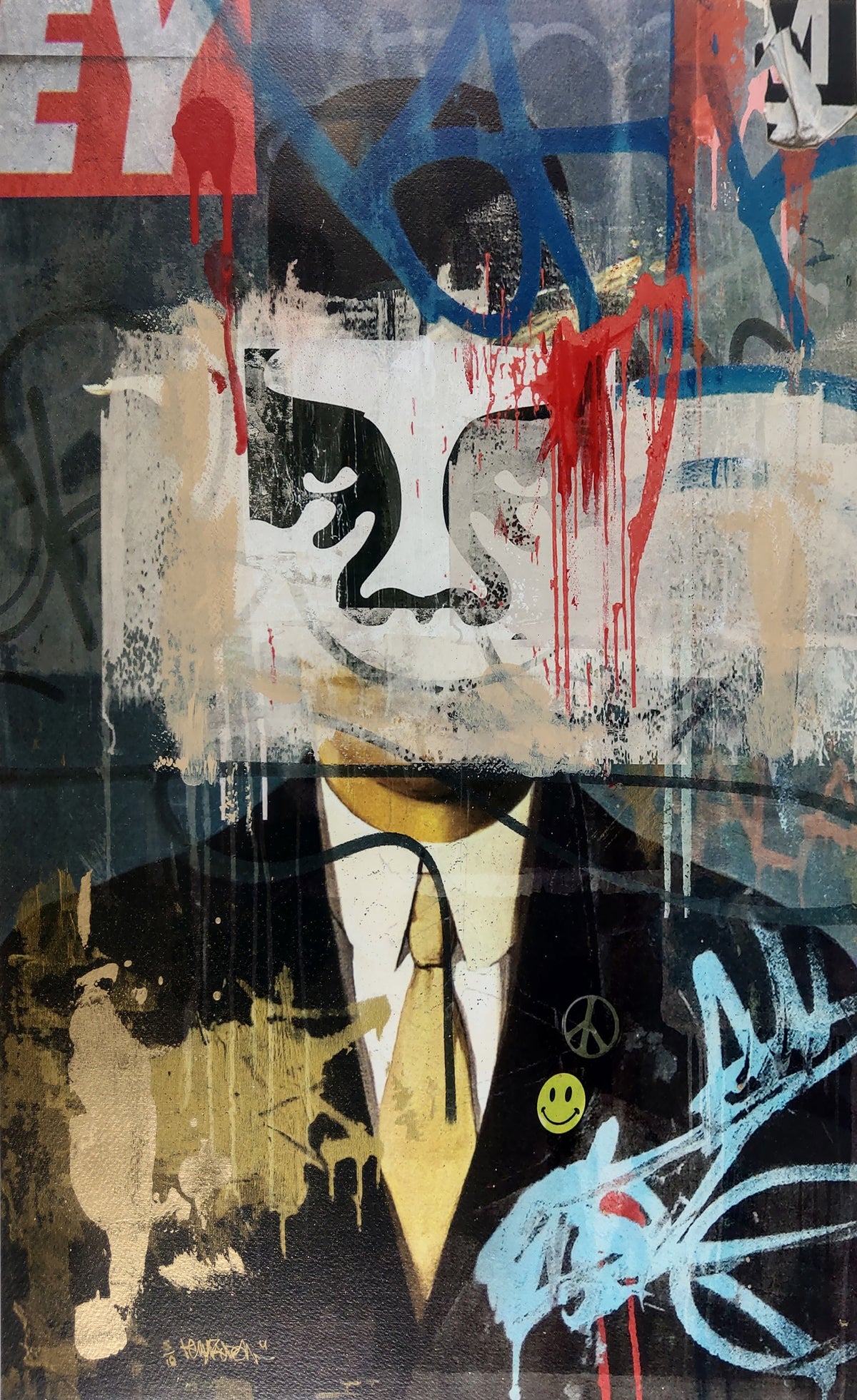 Obey Portrait, Kenny Random