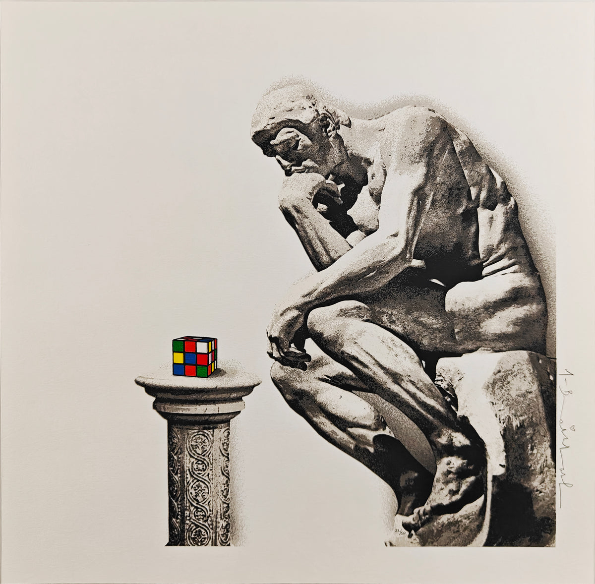 Rubik's Thinker, Mr. Brainwash