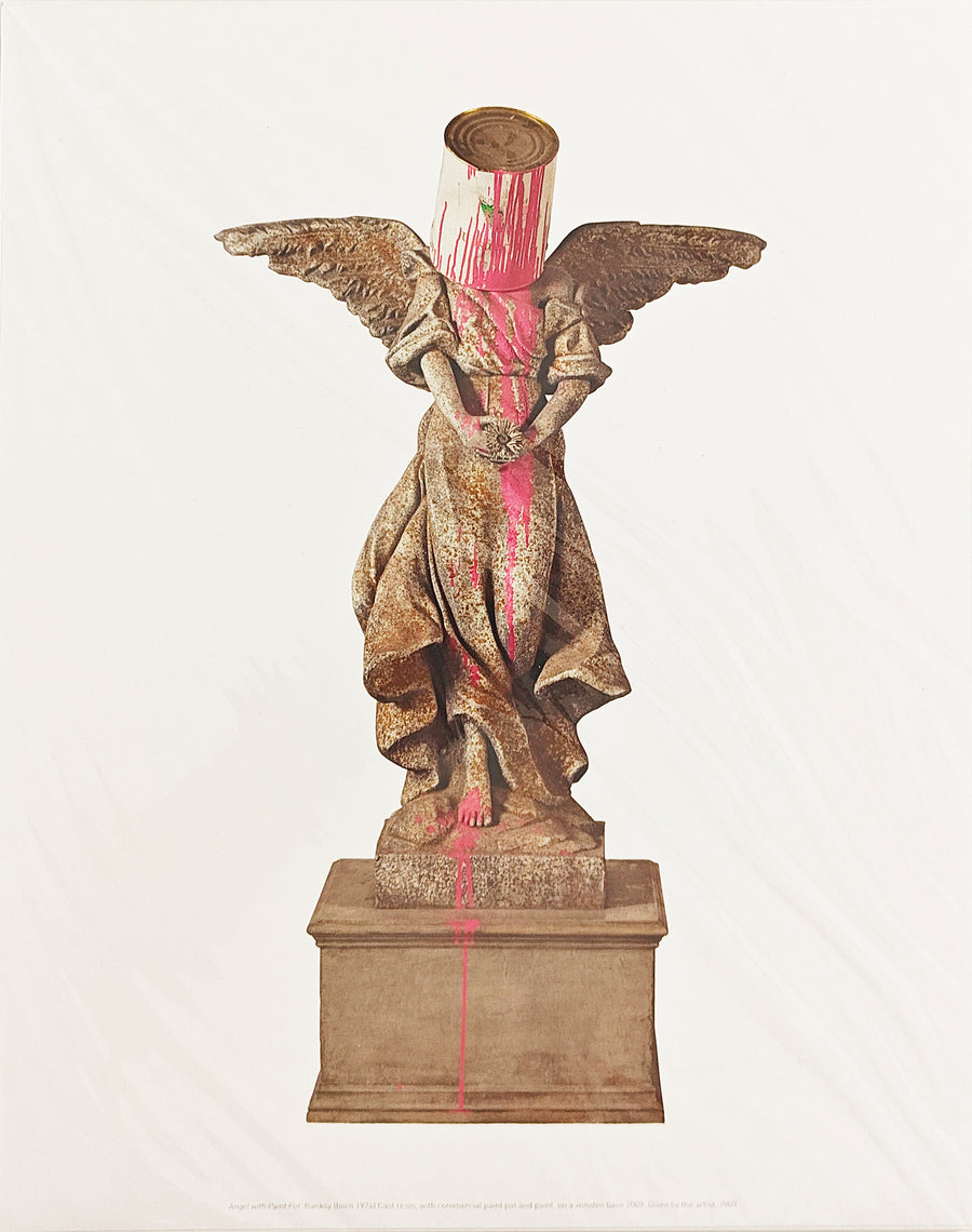 Paint Pot Angel, Banksy