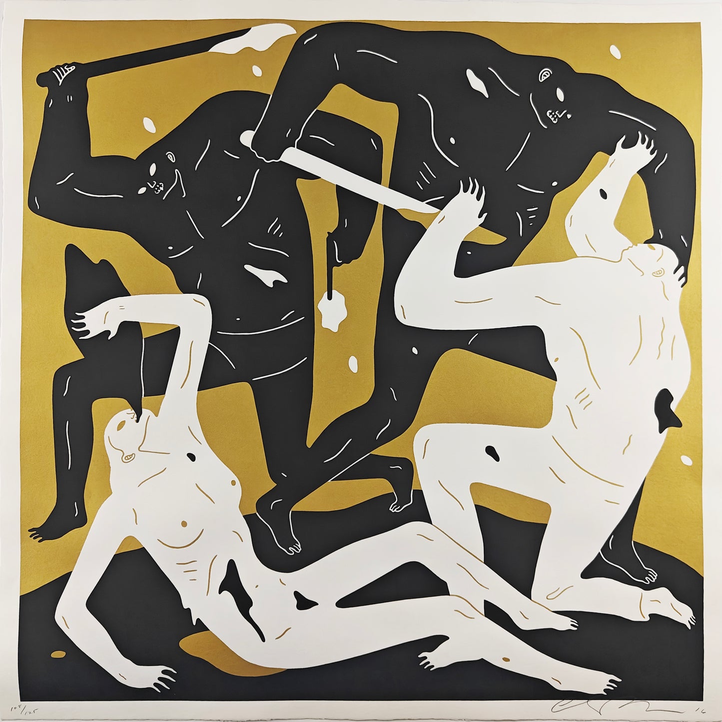 Into the Sun (Gold), Cleon Peterson