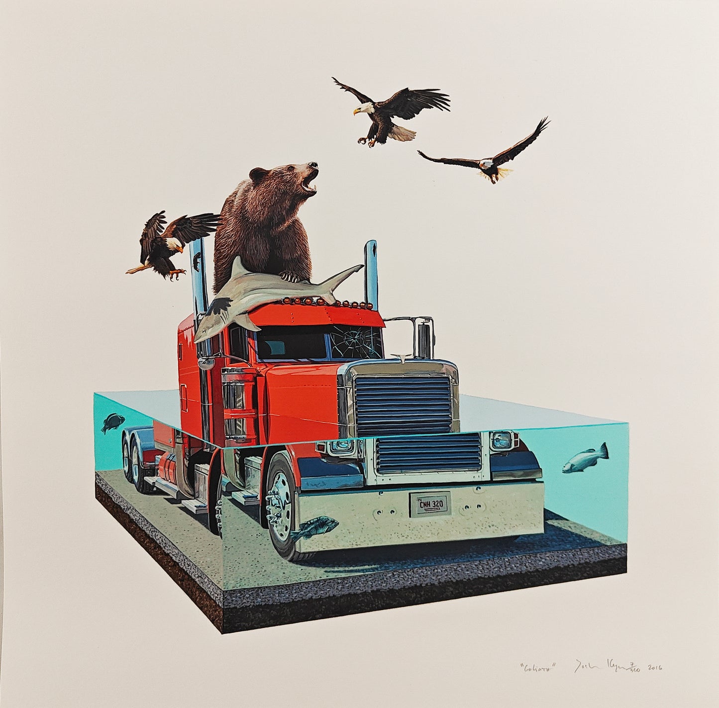 Goliath, Josh Keyes