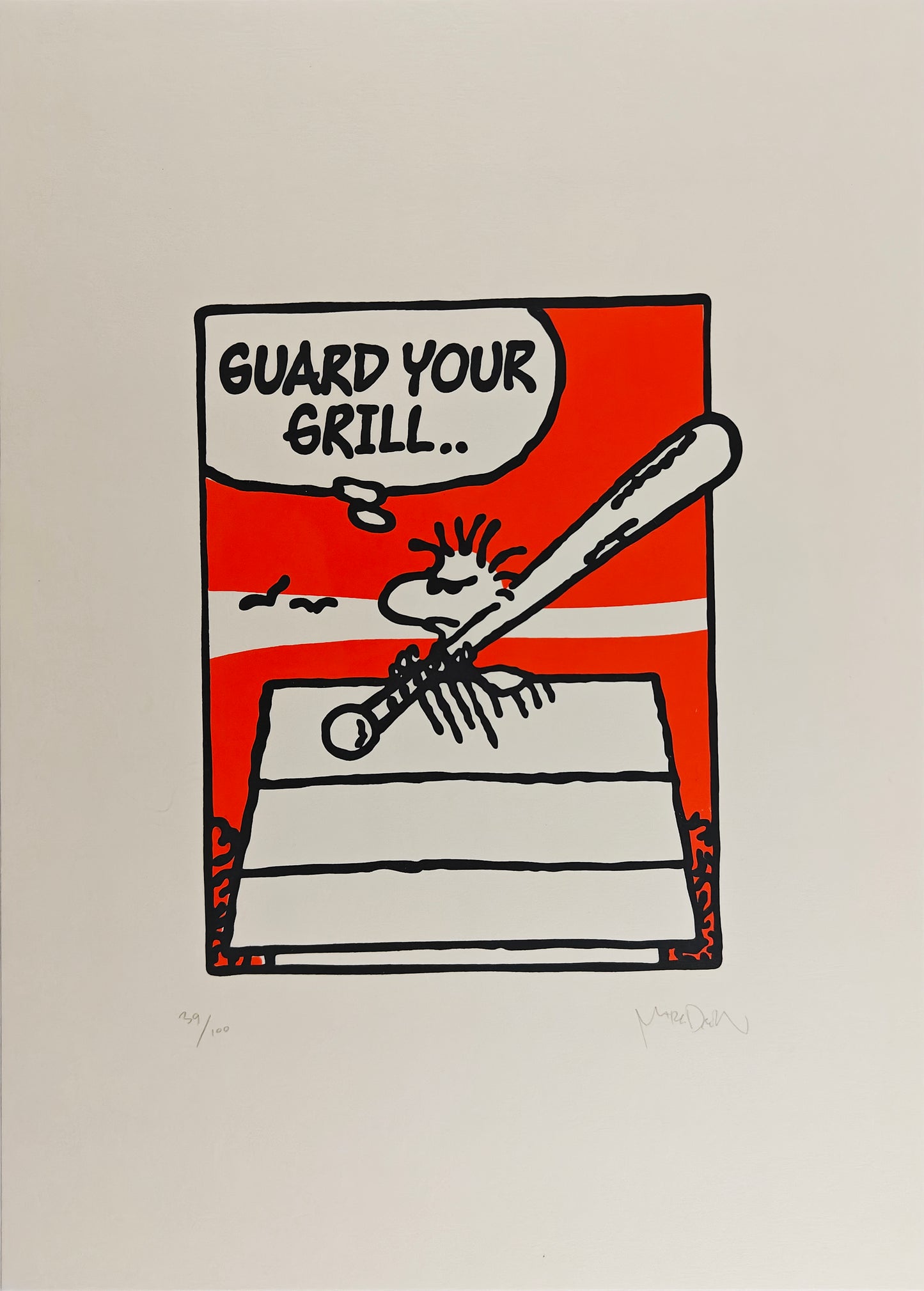 Guard Your Grill, Orange Variant, Naughty by Nature, Mark Drew