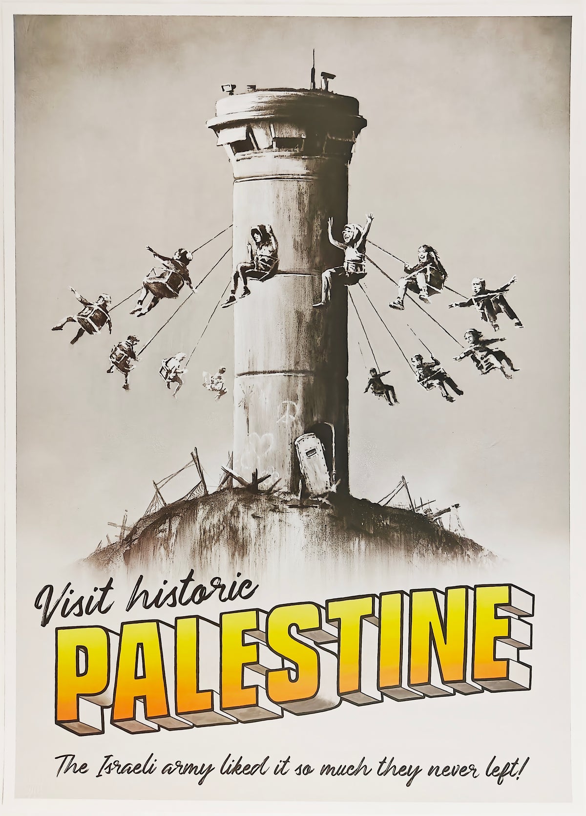 Visit Historic Palestine, Banksy