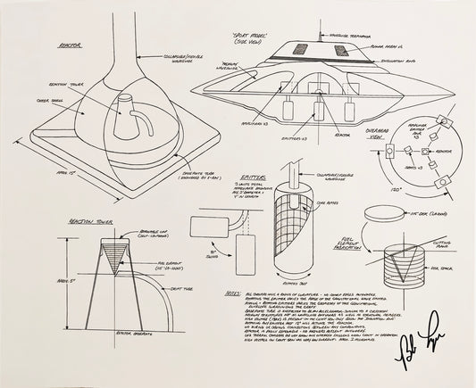 Sport Model Sketch, Bob Lazar