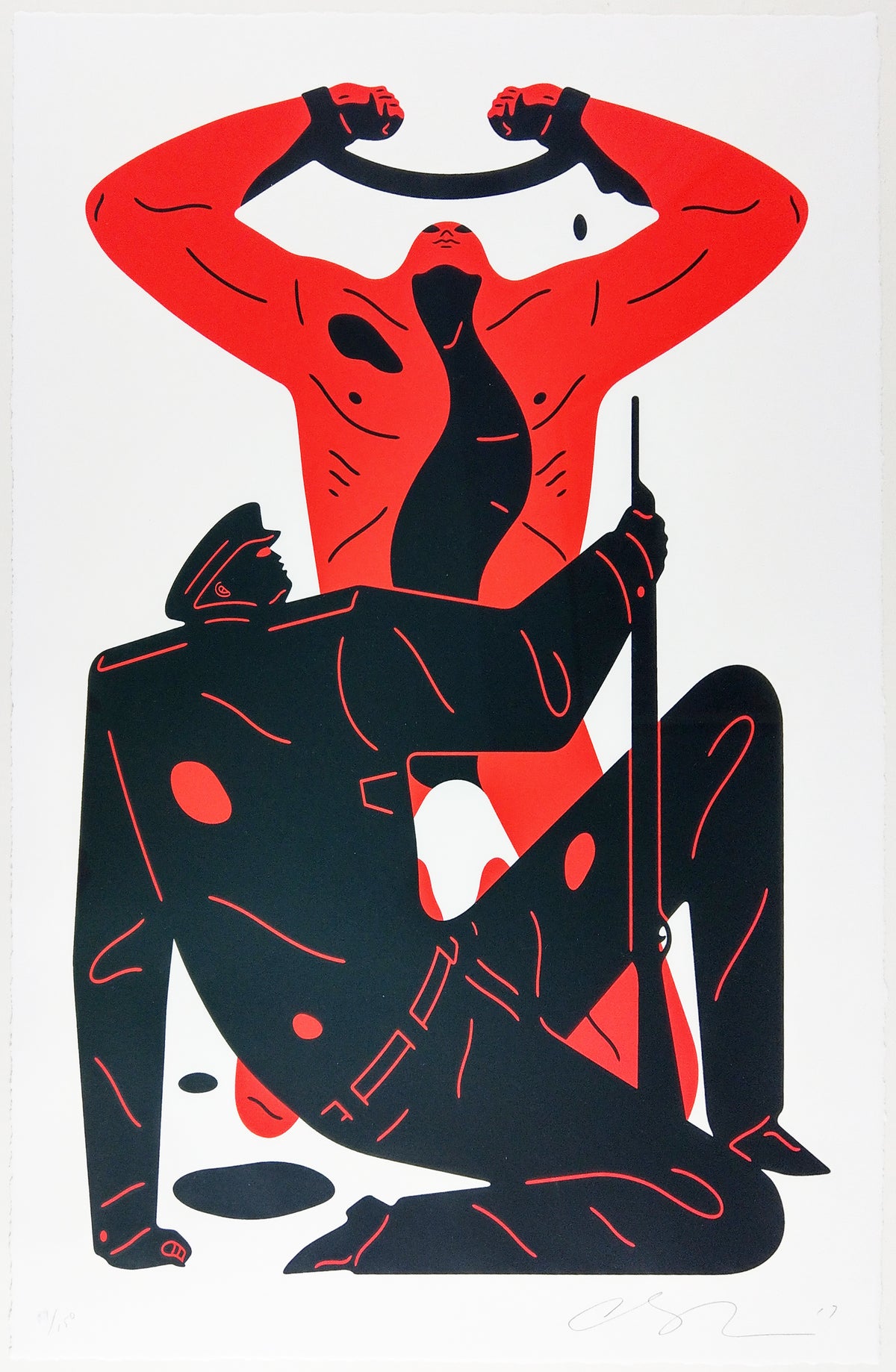 The Collaborator (White), Cleon Peterson