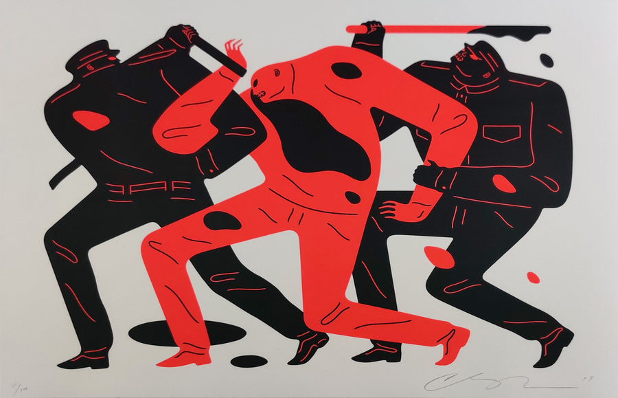 The Disappeared (White), Cleon Peterson
