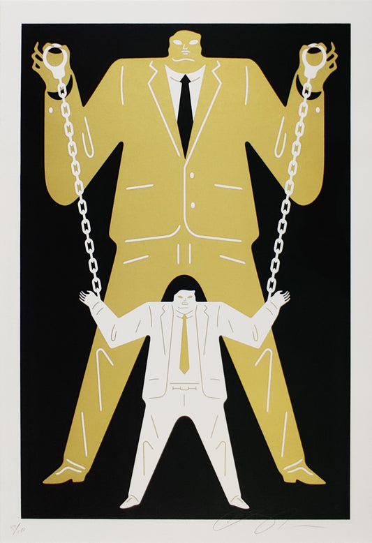 Little Man Big Man Putin / Trump, Cleon Peterson  (Black)