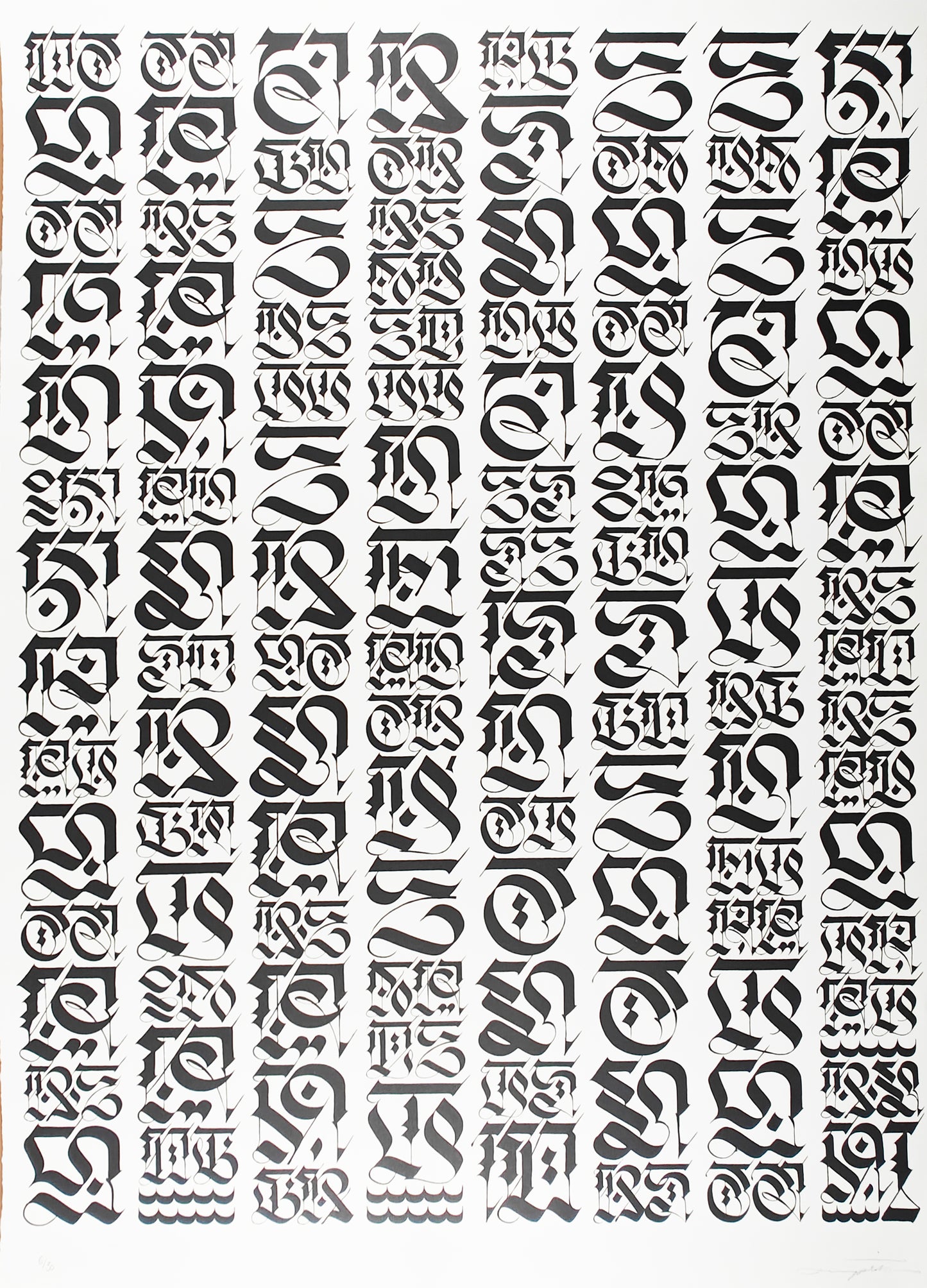 The Divine Letter, Black on White, Cryptk