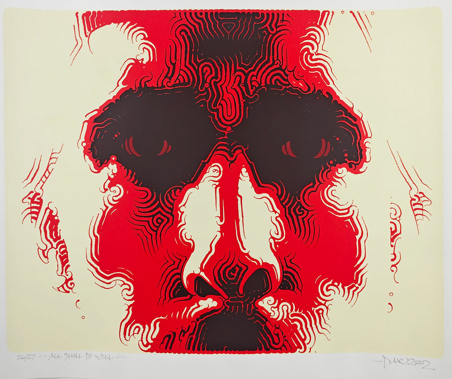 All Shall Be Well, El Mac, Red Over Cream