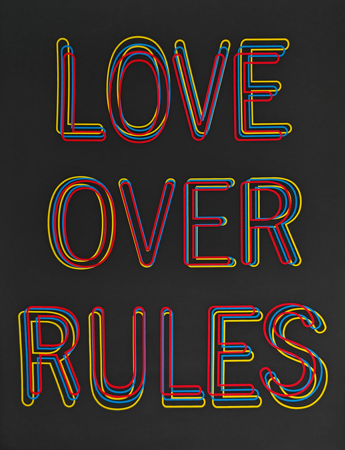 Love Over Rules, Hank Willis Thomas
