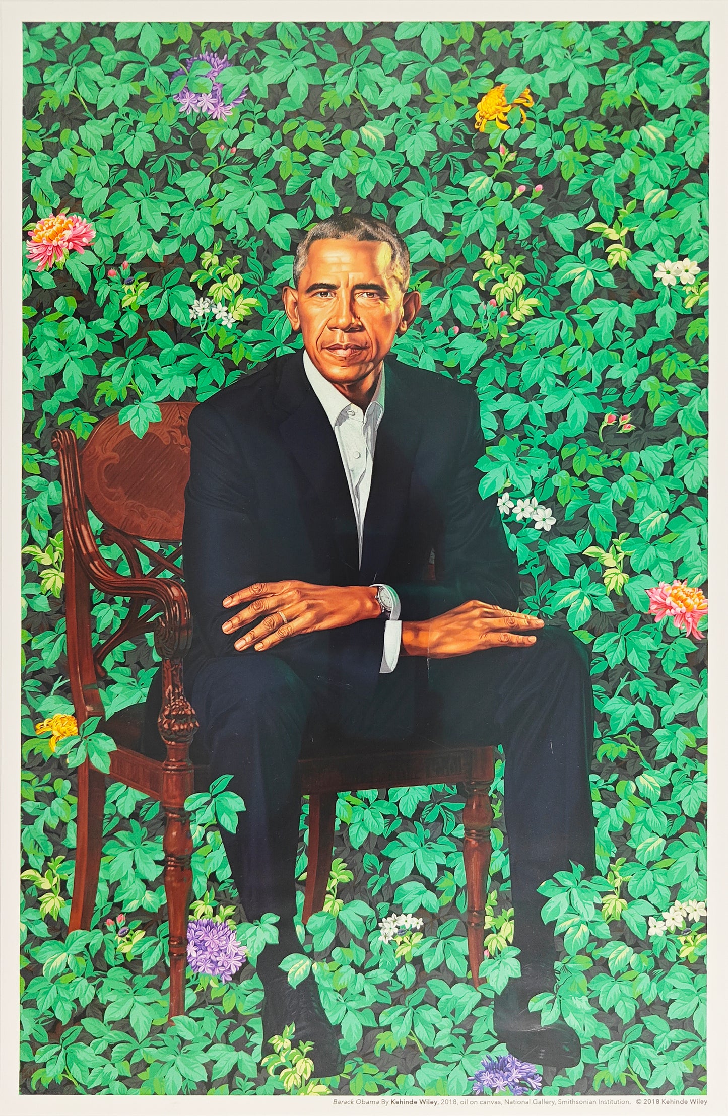 Portrait of Barack Obama, Kehinde Wiley