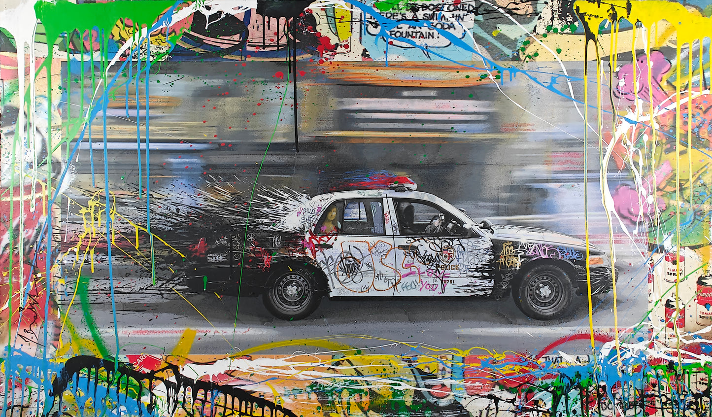 Metropolisa, Hand Finished, Mr. Brainwash