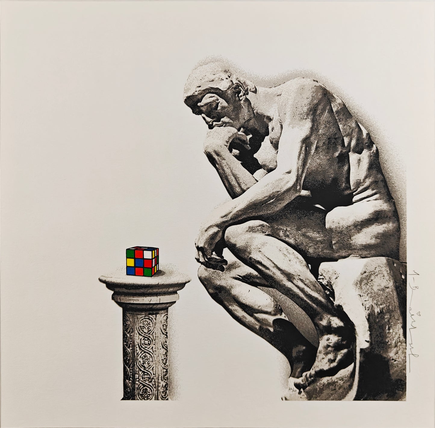 Rubik's Thinker, Mr. Brainwash