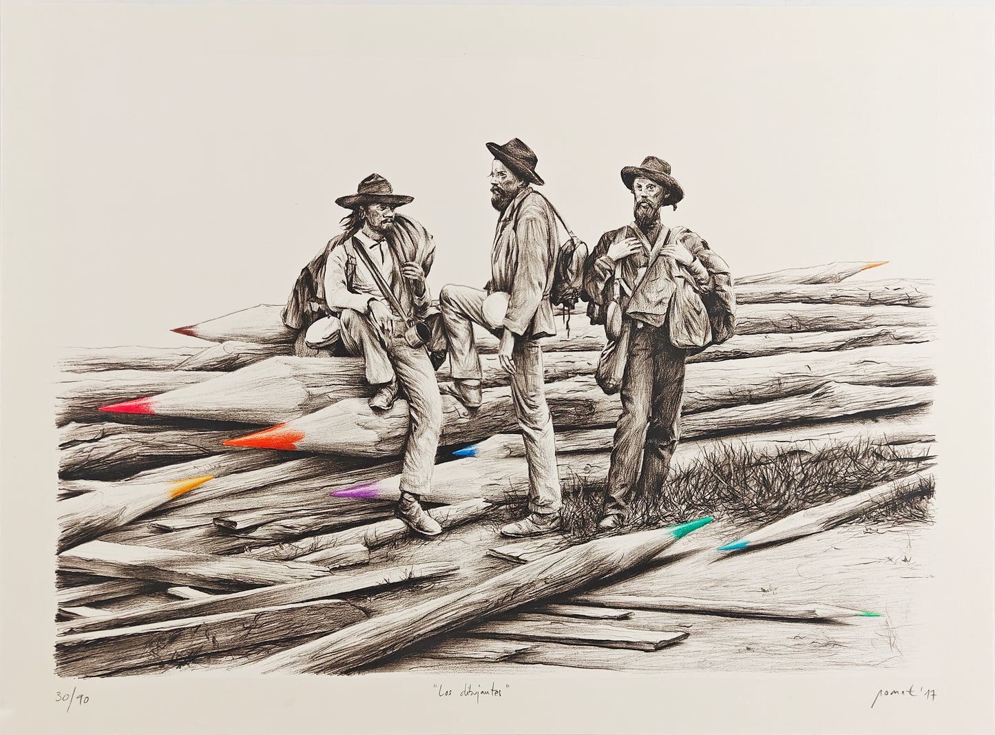 Los Dibujantes, Paco Pomet