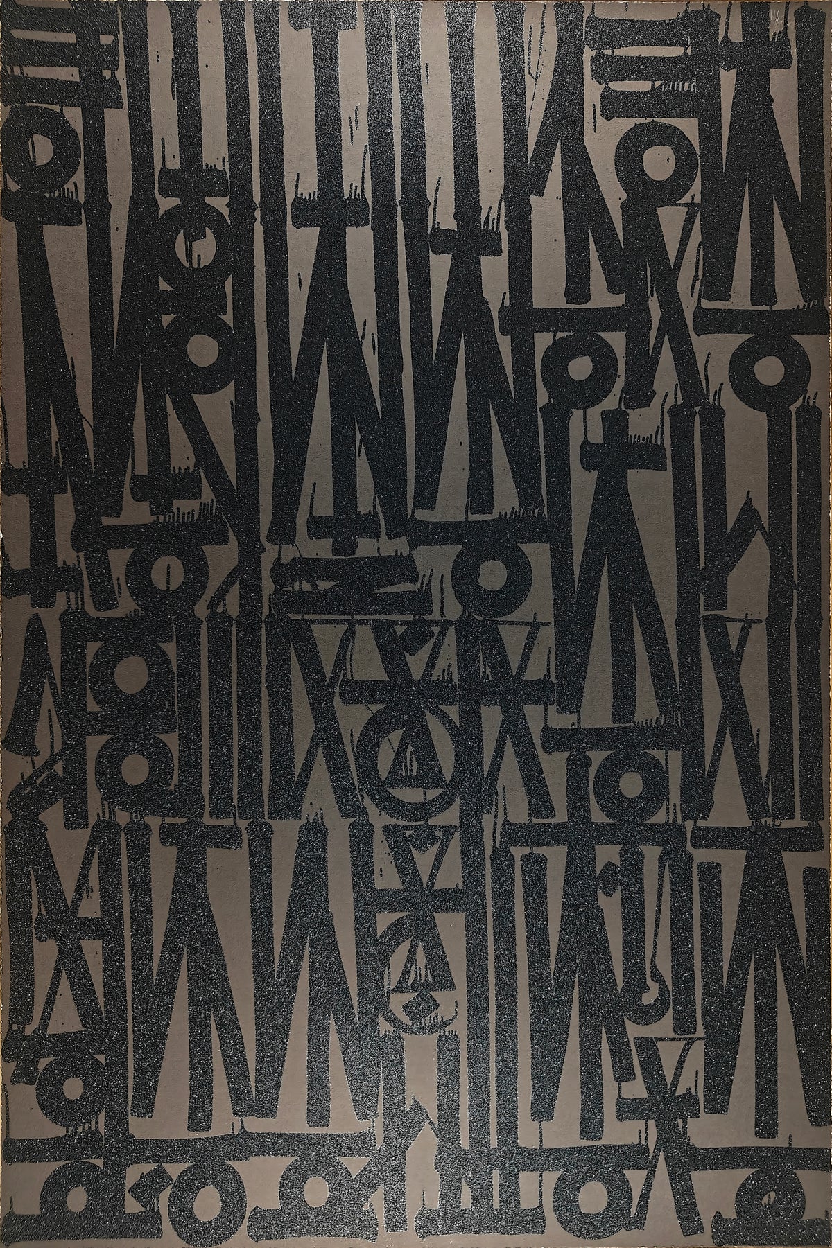 Even the Heart Skips a Beat, Retna, Black on Black