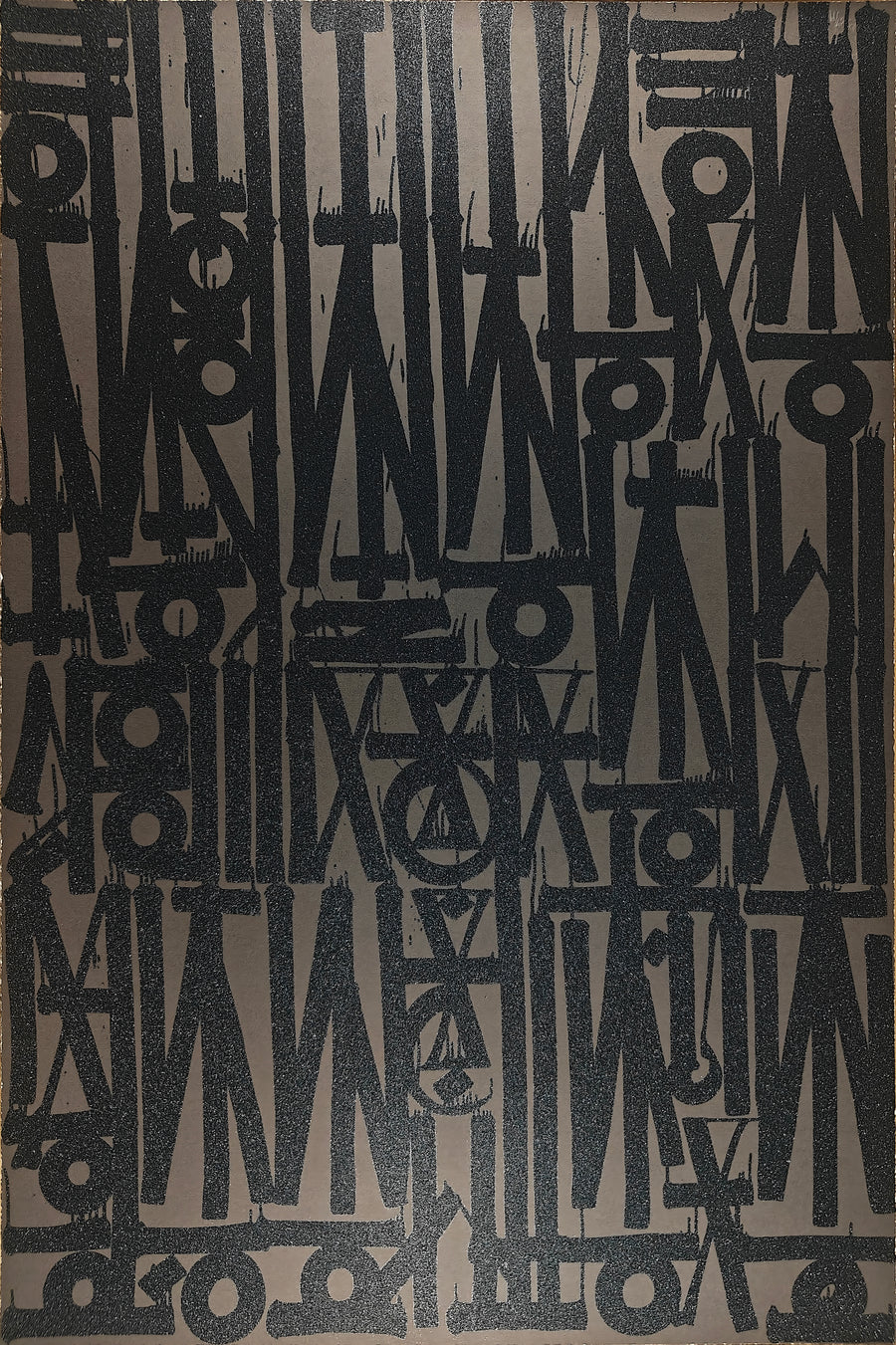 Even the Heart Skips a Beat, Retna, Black on Black