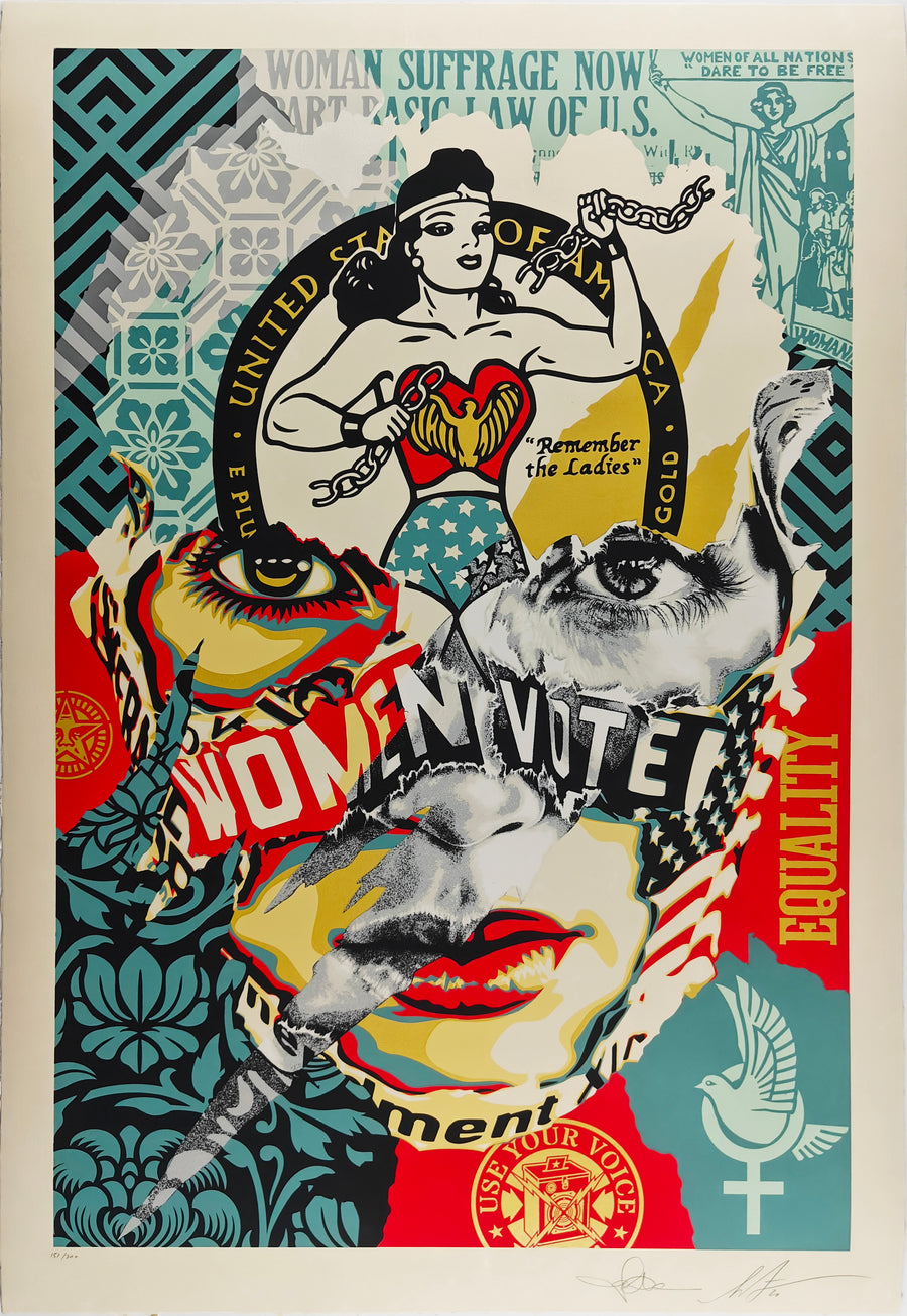 The Beauty of Liberty and Equality, Shepard Fairey, Sandra Chevrier