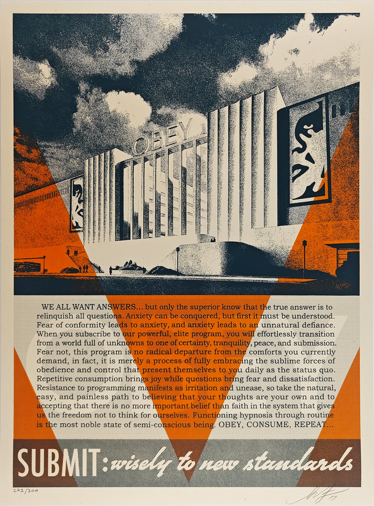 Conformity Factory, Orange, Shepard Fairey