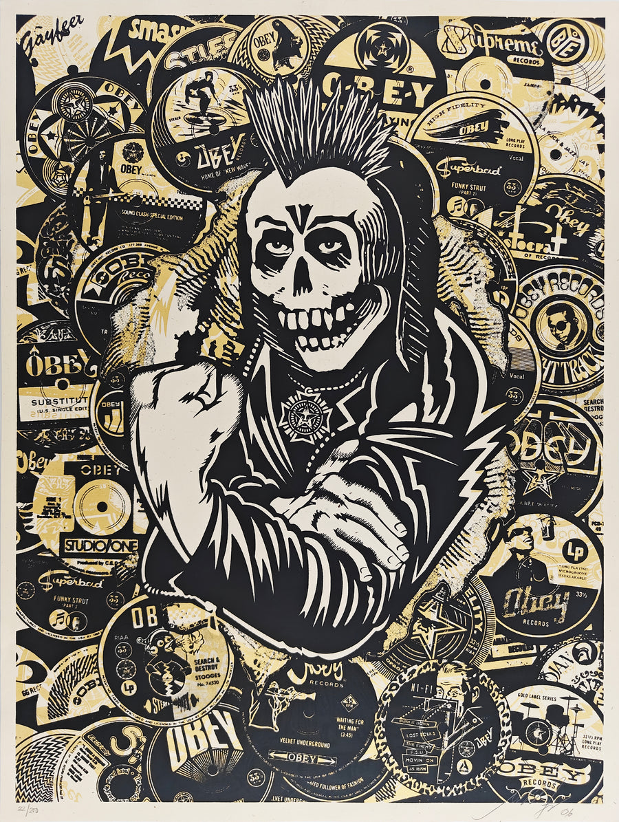 Psycho Posse, Shepard Fairey, Gold