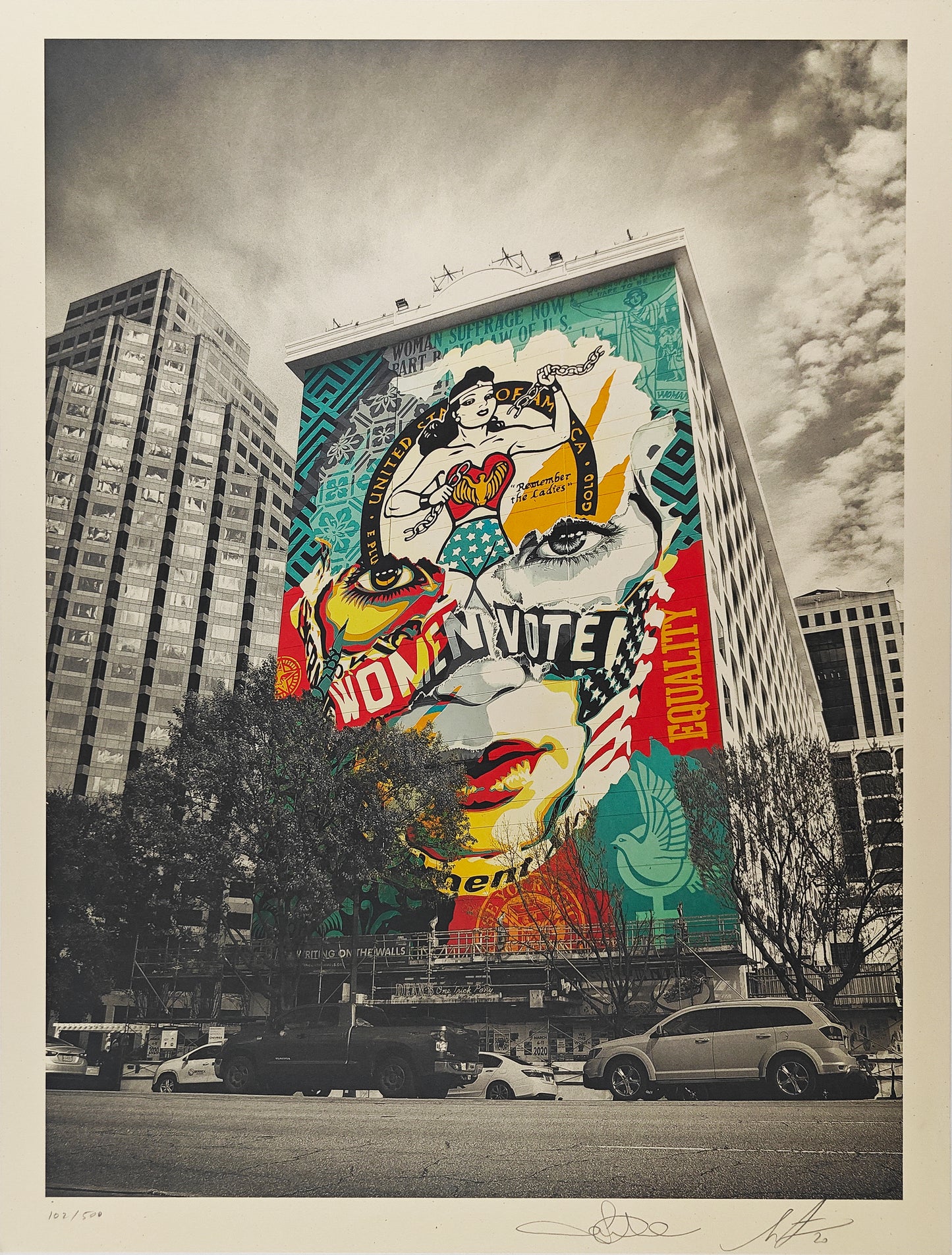The Beauty of Liberty and Equality, Shepard Fairey, Sandra Chevrier