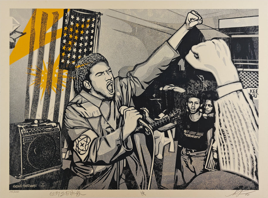 Bad Brains - Fist and Flag, Shepard Fairey