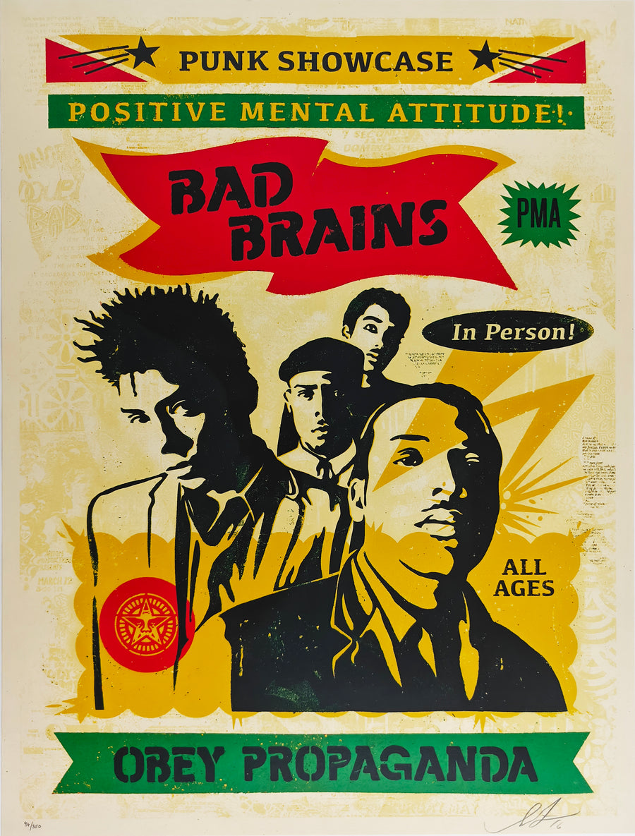 Bad Brains Punk Showcase, Shepard Fairey, Rasta