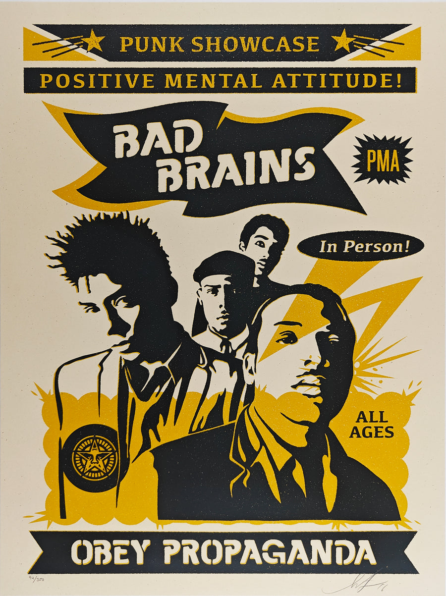 Bad Brains Punk Showcase - Rock for Light, Shepard Fairey