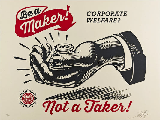 Corporate Welfare, Shepard Fairey