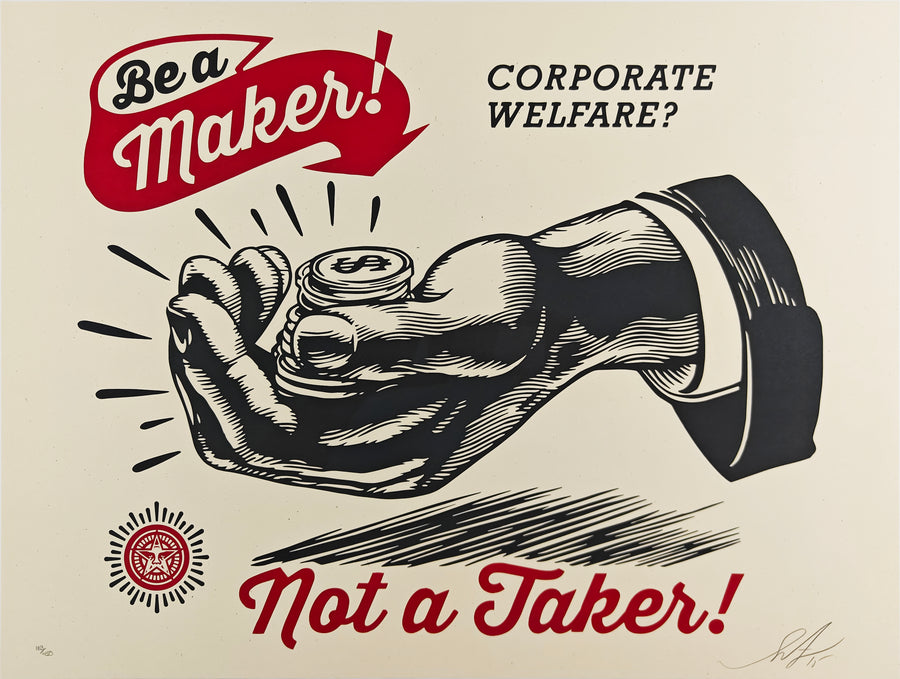 Corporate Welfare, Shepard Fairey