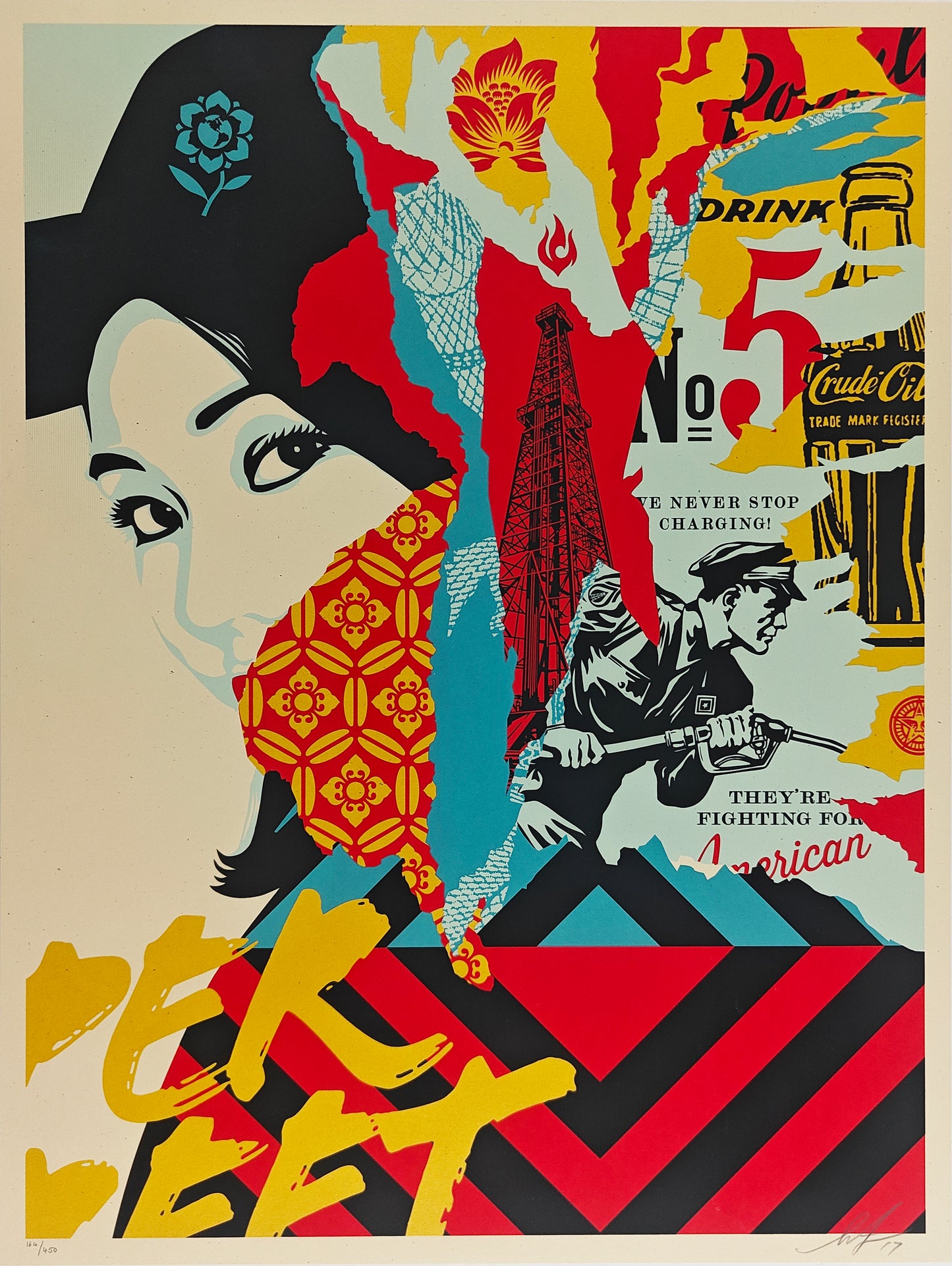 Drink Crude Oil, Shepard Fairey