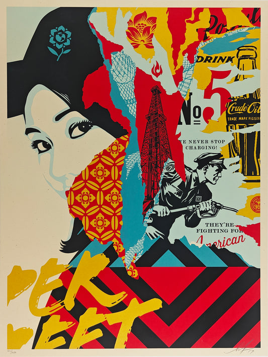 Drink Crude Oil, Shepard Fairey