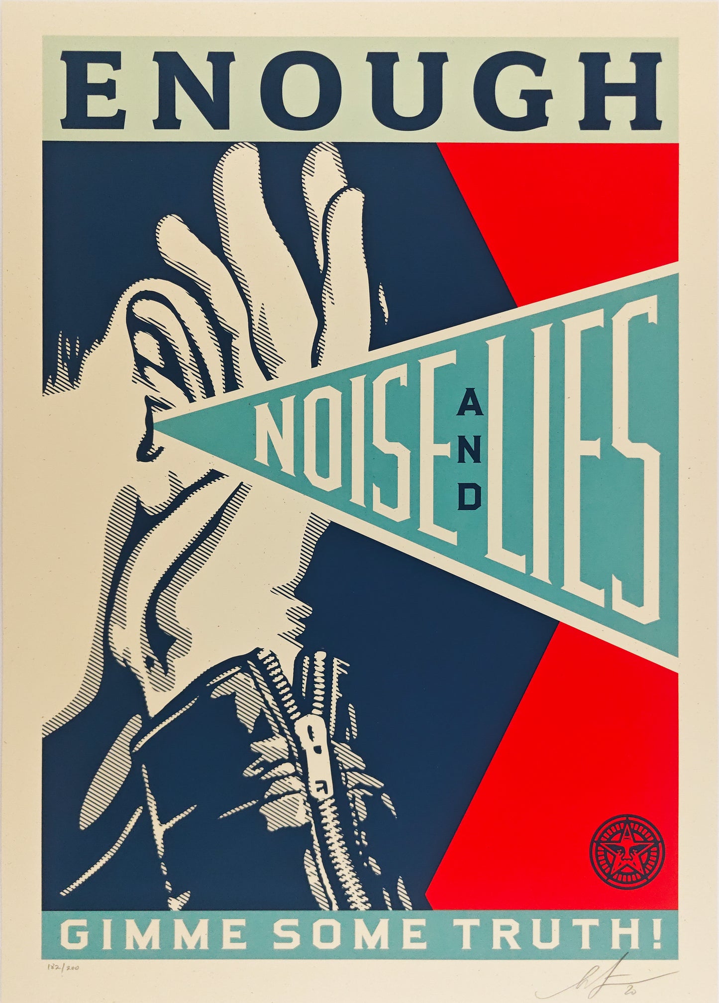 Enough Noise and Lies, Shepard Fairey
