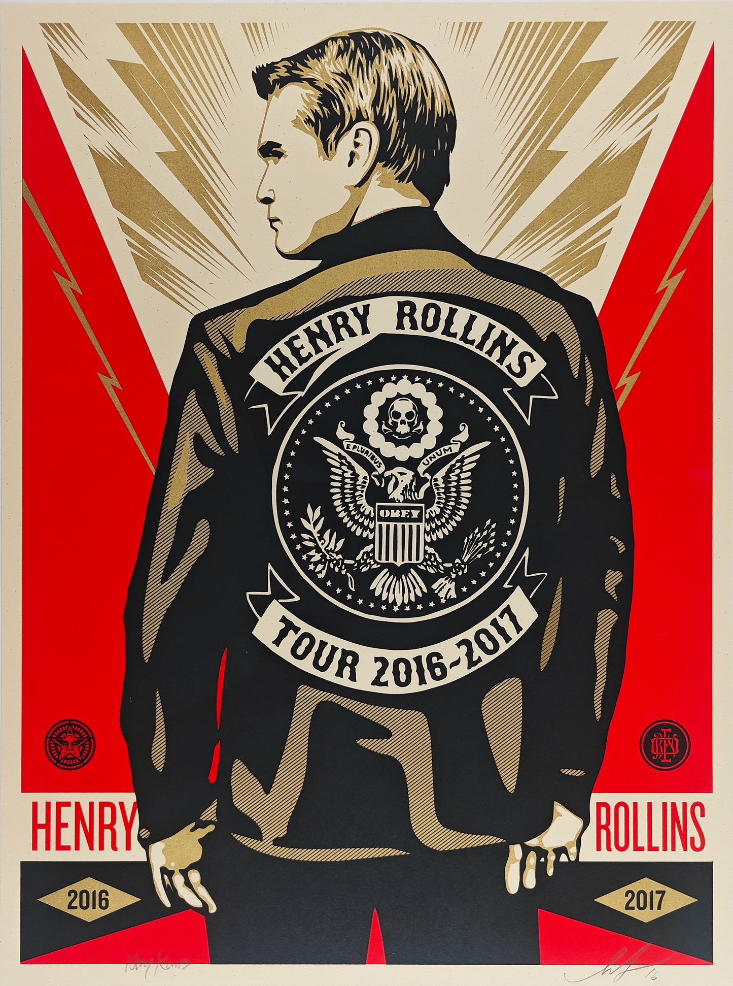 Henry Rollins Tour 2016, Shepard Fairey