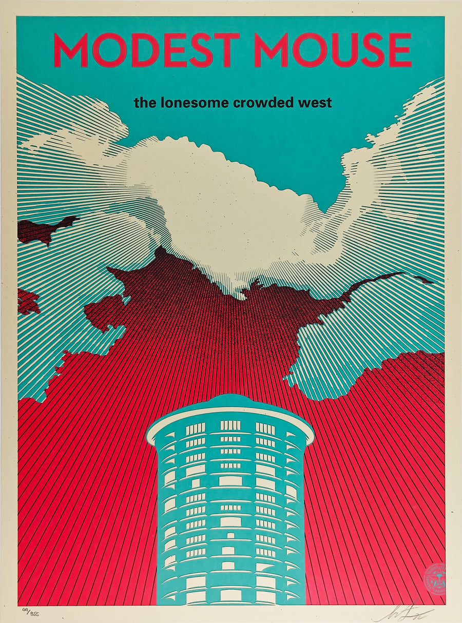 Modest Mouse - The Lonesome Crowded West Tower, Shepard Fairey