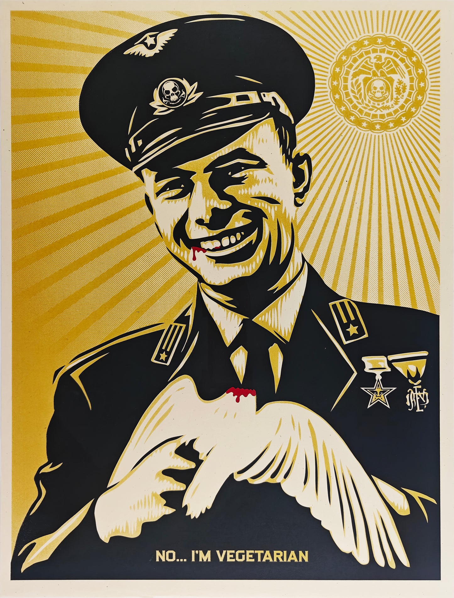 No, I'm Vegetarian, Shepard Fairey