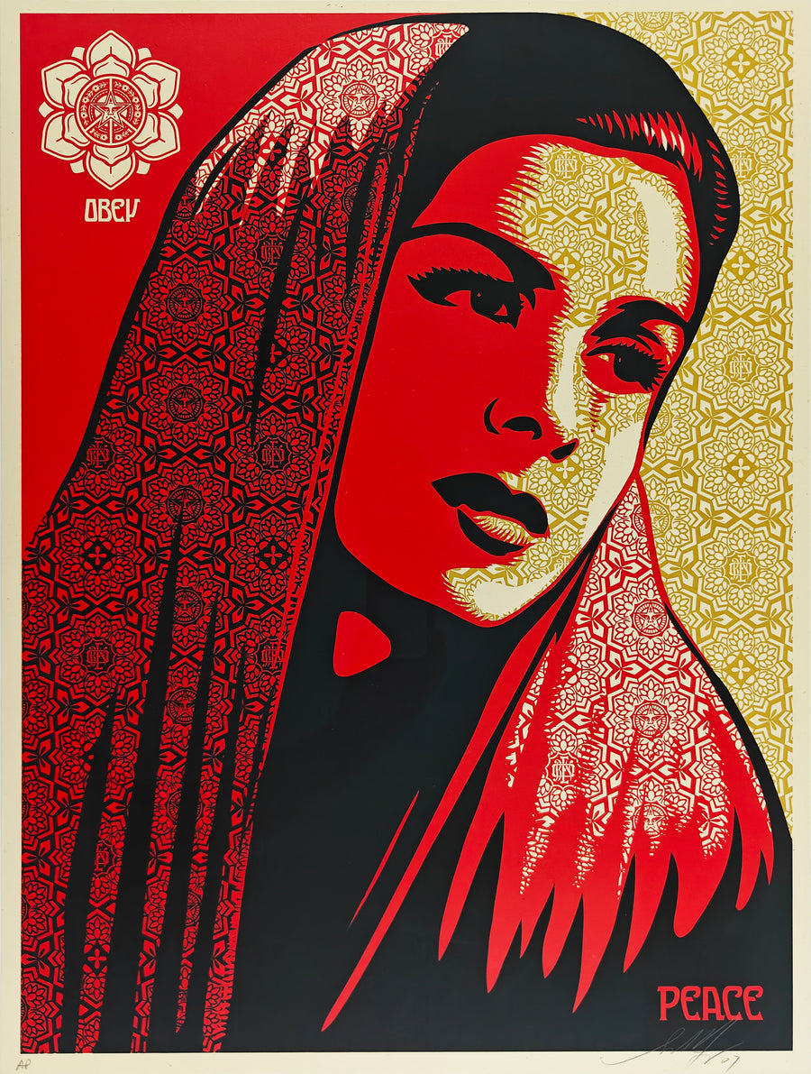 Peace Mujer, Shepard Fairey