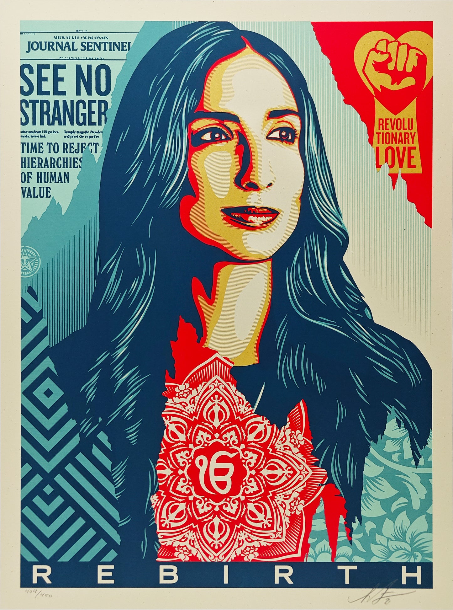 Rebirth, See No Stranger, Shepard Fairey