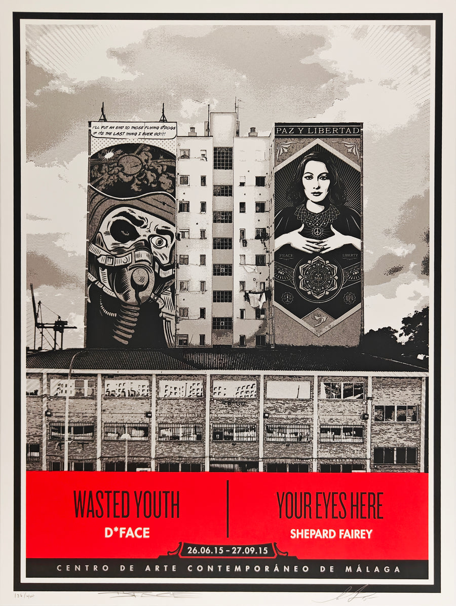 Wasted Youth Your Eyes Here, Shepard Fairey