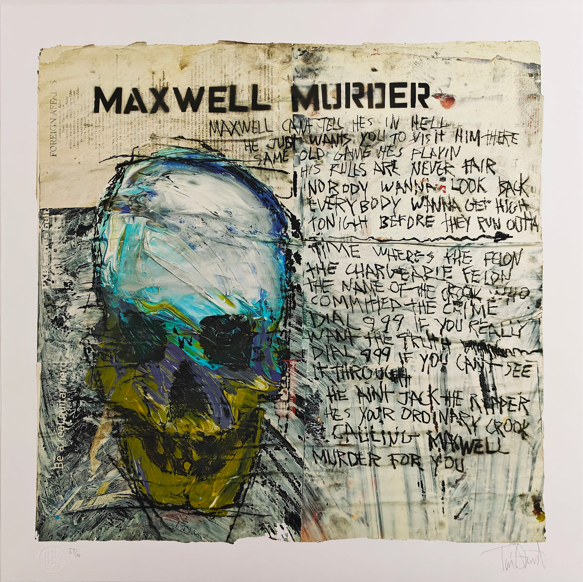 Maxwell Murder, Tim Armstrong